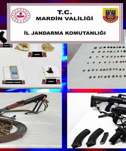 Mardin’de operasyon: 6 gözaltı