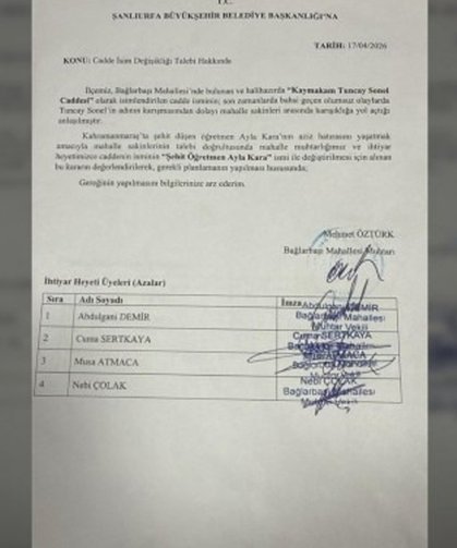 Vali Sonel’in adının verildiği caddenin tabelası söküldü