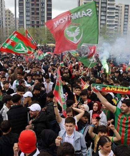 Amedspor’un şampiyonluk kutlaması 10 Mayıs’ta