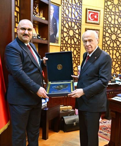 Bahçeli, Kerkük Valisini kabul etti