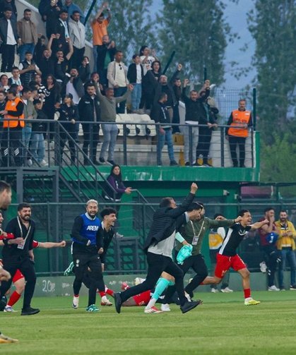 Amedspor'a, TFF'den tarihi tebrik
