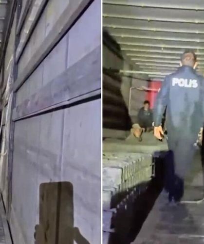 2 tırda 27 düzensiz göçmen çıktı