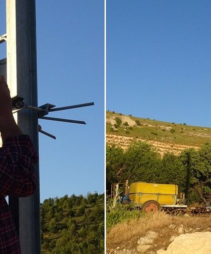 Malatya’da baz sefaleti: Konuşmak için elektrik direğine tırmanıyorlar