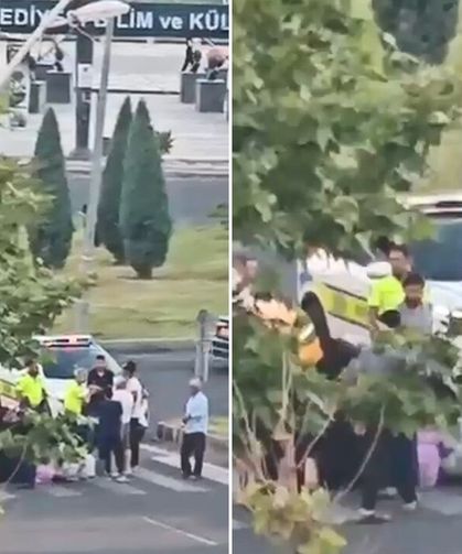 Diyarbakır’da yol kapatarak oturma eylemi