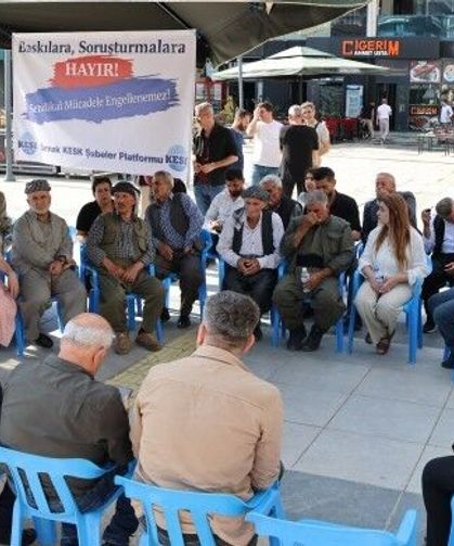 Şırnak’ta açığa alınan emekçiler nöbete başladı
