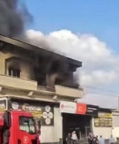 Gaziantep'te yangını