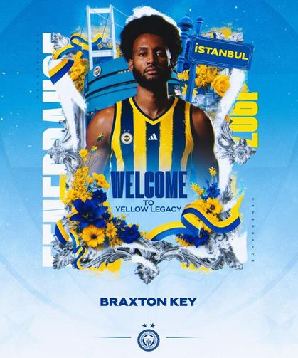Fenerbahçe, Braxton Key'i renklerine kattı