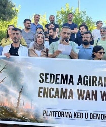 Mardin'de yangın açıklaması