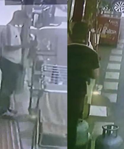 Mardin'de papağanın çalındığı anlar kamerada