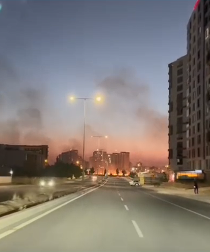 Diyarbakır'da korkutan yangın!