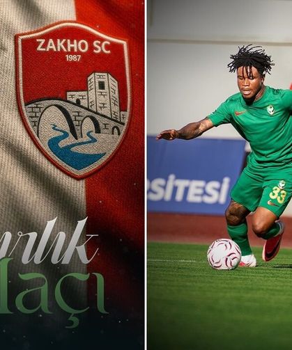 Amedspor Zahospor  karşılaşması ilk yarı golsüz kapandı