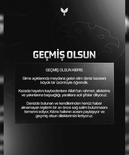 Amedspor’dan Kıbrıs’a geçmiş olsun mesajı