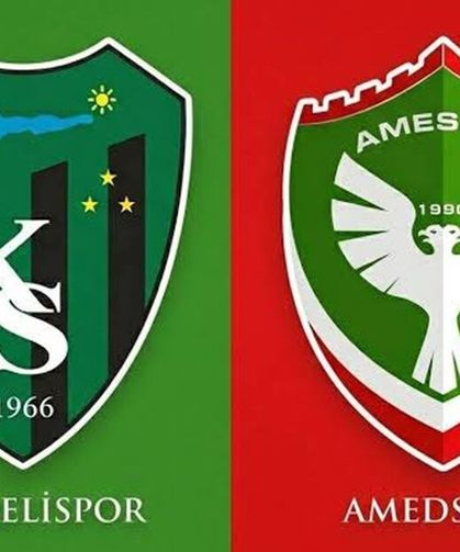 Amedspor Kocaelispor maçında ikinci yarı