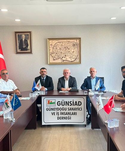 Güneydoğu Gazeteciler Cemiyeti’nden GÜNSİAD’a ziyaret