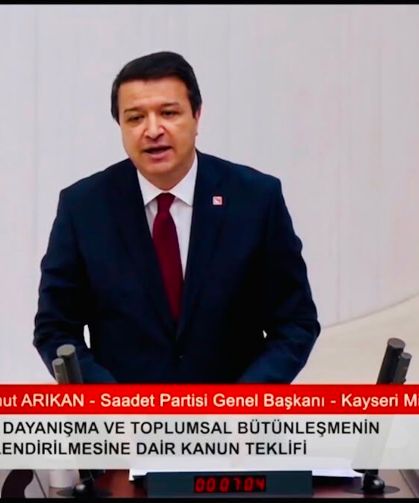 Saadet Partisi’nden Çerçeve Yasaya “Evet”: Türkiye'nin geleceği için