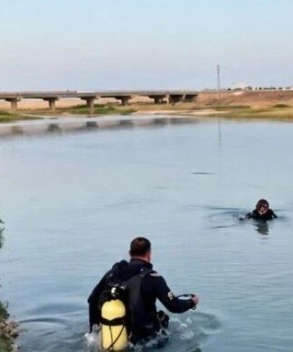 Suya düşen iki kız kardeşten biri kayboldu