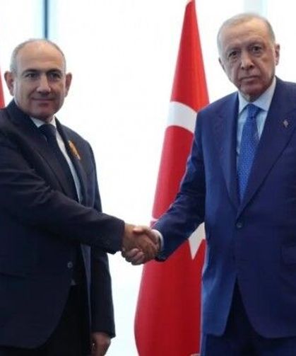 Erdoğan Paşinyan görüşmesi