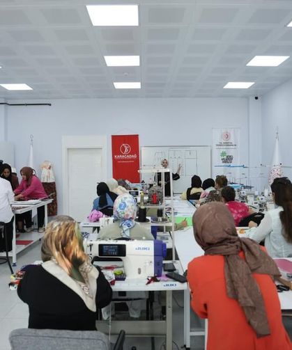 Diyarbakırlı kadınlar moda dünyasına hazırlanıyor