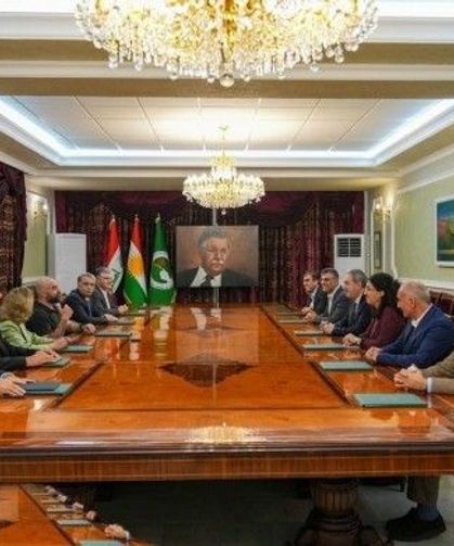 Bakırhan Bafıl Talabani ile görüştü