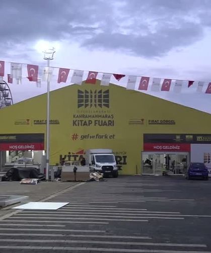 Kahramanmaraş'ta, "Uluslararası 11'inci Kitap Fuarı" yarın açılıyor