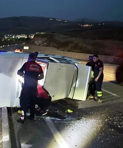 Siirt'teki kazada 2 yaralı