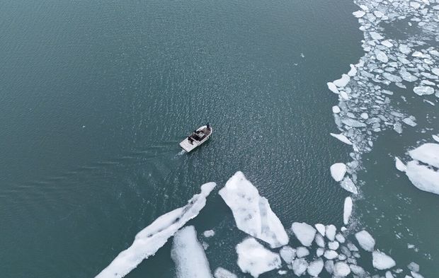 Bahar geldi, buzlar çözüldü, tekneler suyla buluştu