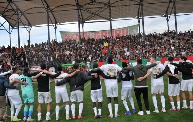 Erokspor-Amedspor maçında objektife takılanlar