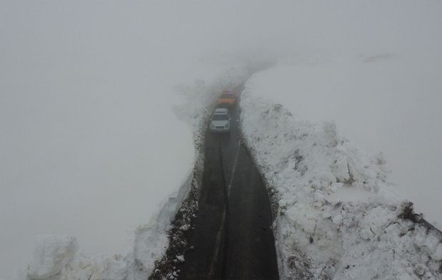 O şehir böyle kar görmedi