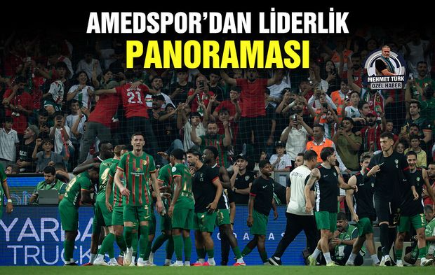 Amedspor’dan liderlik panoraması