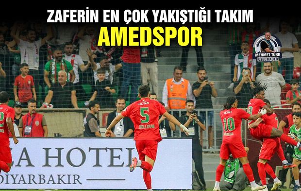 Zaferin en çok yakıştığı takım: AMEDSPOR