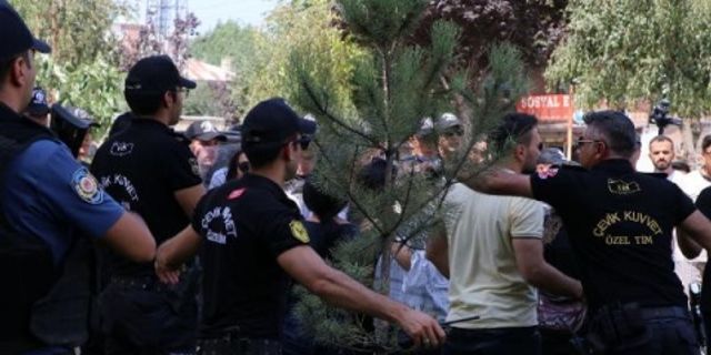 Diyarbakır ve Van'da HDP'lilere polis müdahalesi