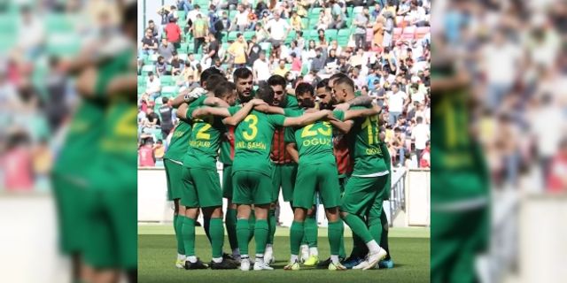 Amedspor’un Play-Off provası