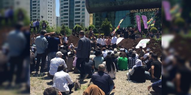 HDP açık havada konferans düzenledi