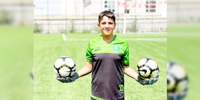 Ağrı U14 futbol ligine Kaleci Kartal damga vurdu