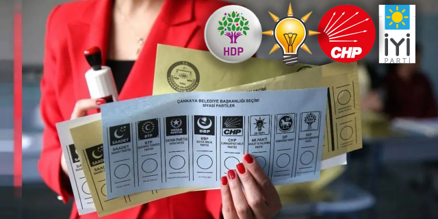 Aralık anketi: HDP, CHP ve İYİ Parti yükseldi