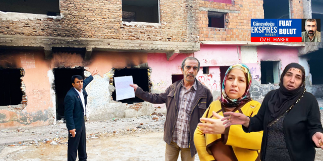 Bağlar'da oturan vatandaşlar: Evimizde can güvenliğimiz yok (Video)