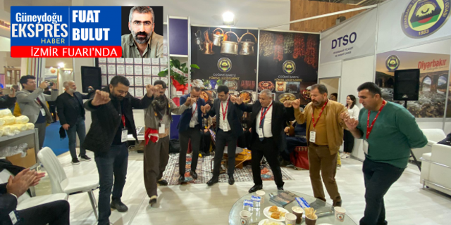 İzmir fuarına gelenler DTSO standında coştu
