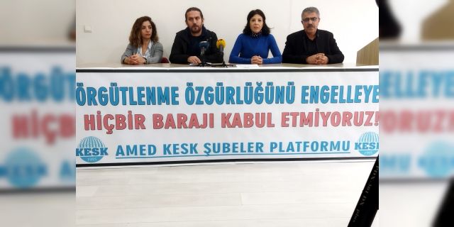 KESK’ten ‘yüzde 2 barajına’ tepki