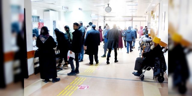 Bitlis’te 2022 yılında 3 milyon 235 bin hastaya bakıldı
