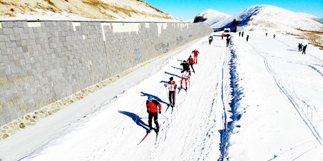 Nemrut zirvesinde şampiyonaya hazırlık
