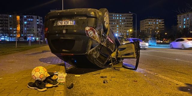 Diyarbakır’da trafik kazaları: 10 yaralı (video)