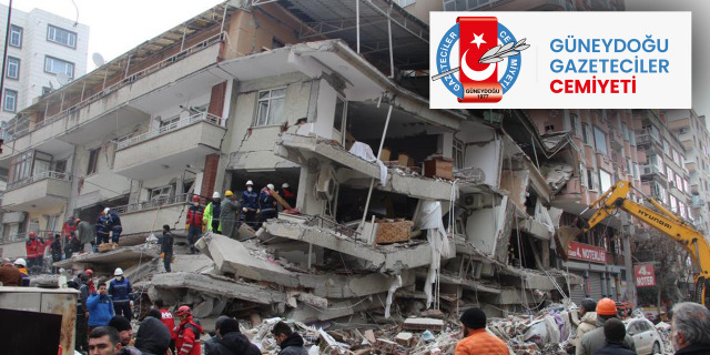 GGC’den depremden etkilenen gazetecilere destek çağrısı