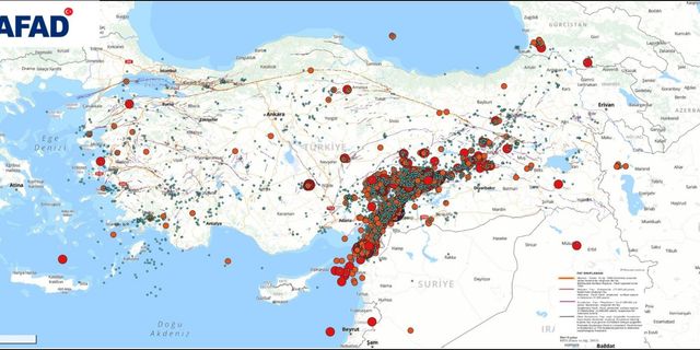 Son bir ayda 13 bin deprem meydana geldi