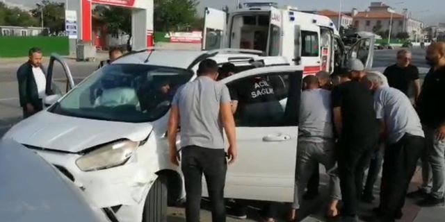 Malatya'da trafik kazası: 1 yaralı