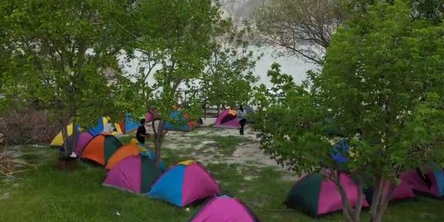 Erzurum’da kamp sezonu açıldı