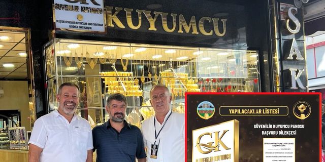 Diyarbakır'da 'sahte altınla' mücadelede 'güvenilir pano' uygulaması