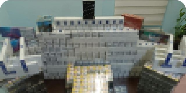 Ergani’de 2 bin 167 paket kaçak sigara ele geçirildi