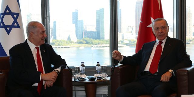 Erdoğan Netanyahu'yu kabul etti