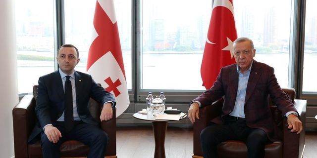 Erdoğan, Gürcistan Başbakanı Garibashvili’yi kabul etti