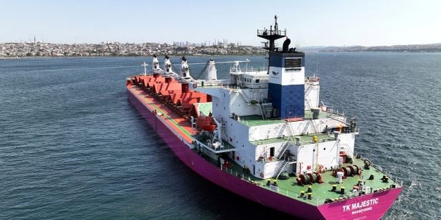 Ukrayna tahılını taşıyan gemi Türkiye'ye geri döndü